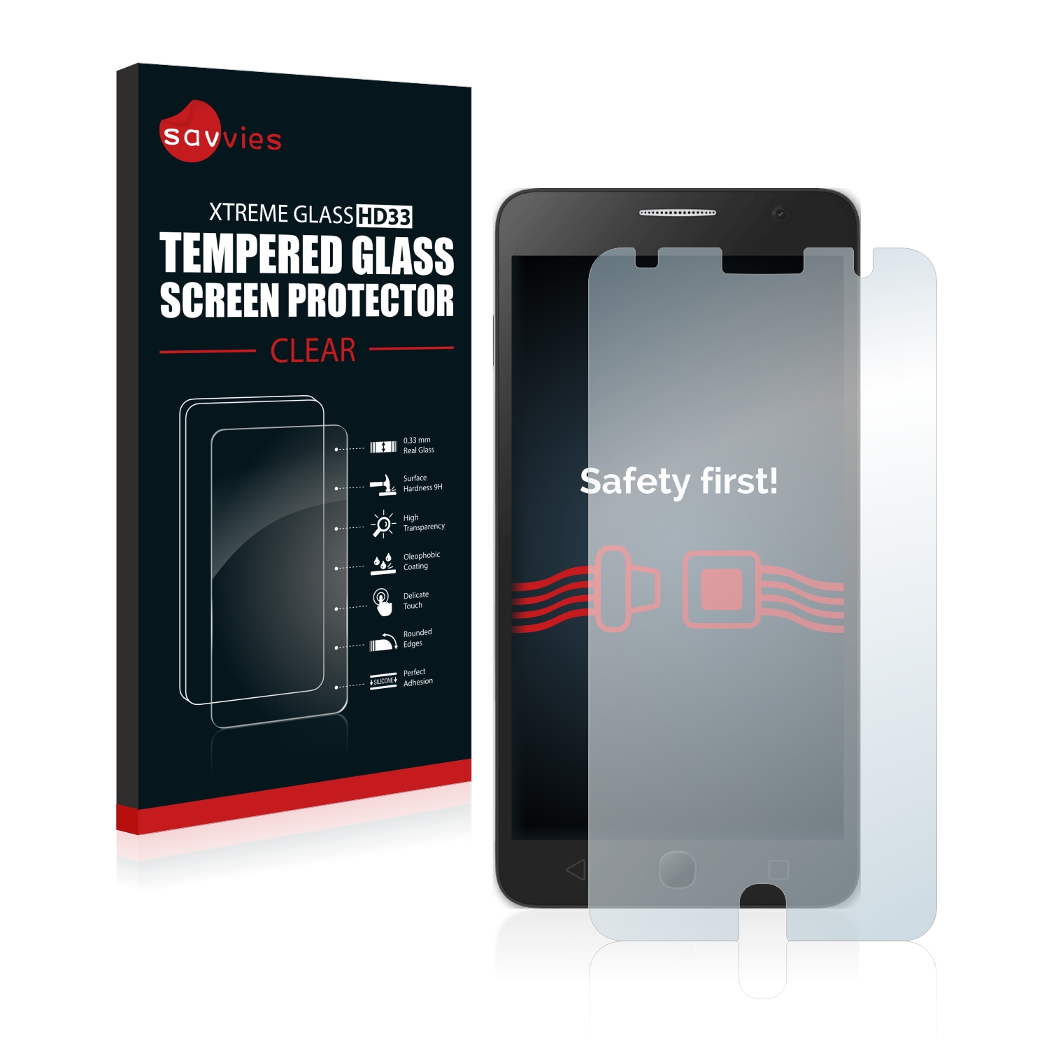 Tvrzené sklo Savvies Xtreme Glass HD33 pro Alcatel One Touch Pop Star