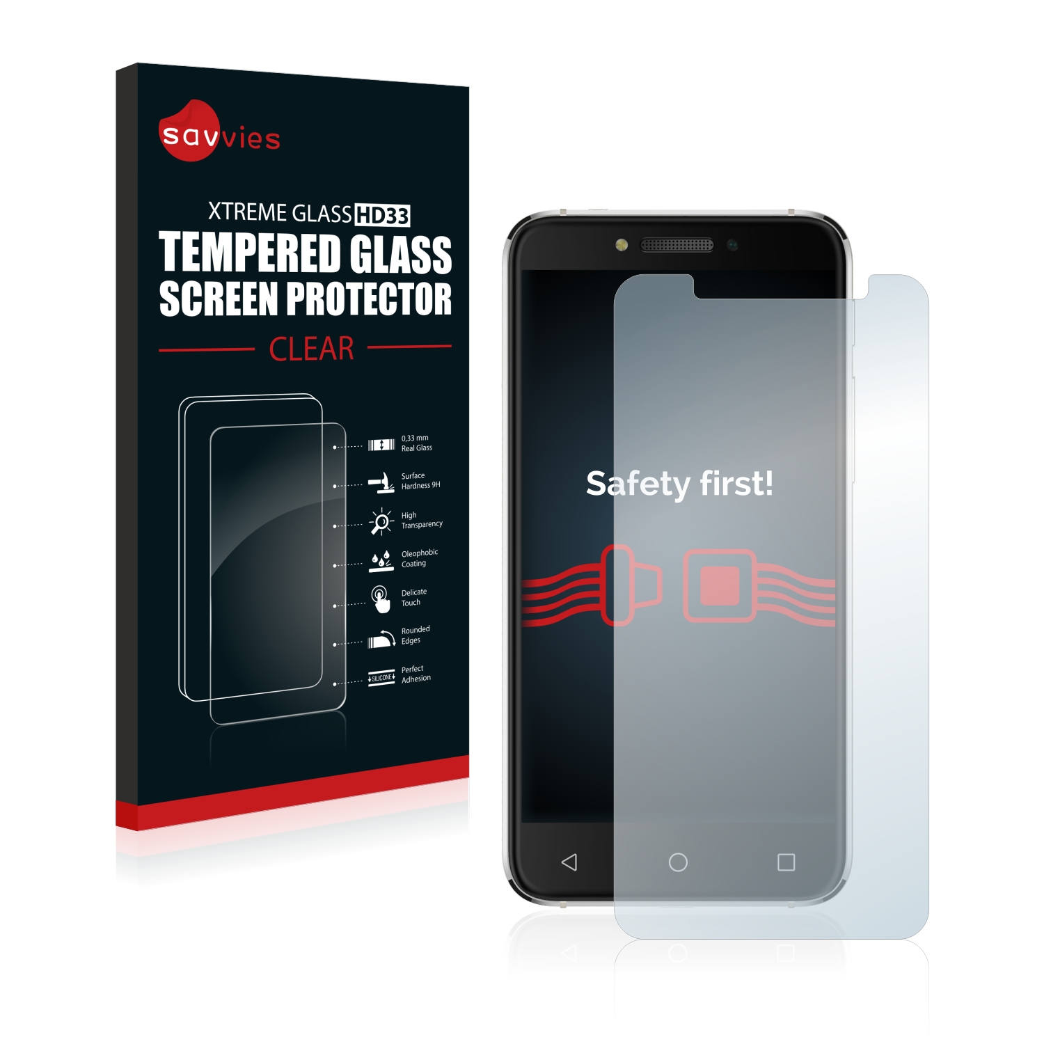 Tvrzené sklo Savvies Xtreme Glass HD33 pro Alcatel Shine Lite 5080X