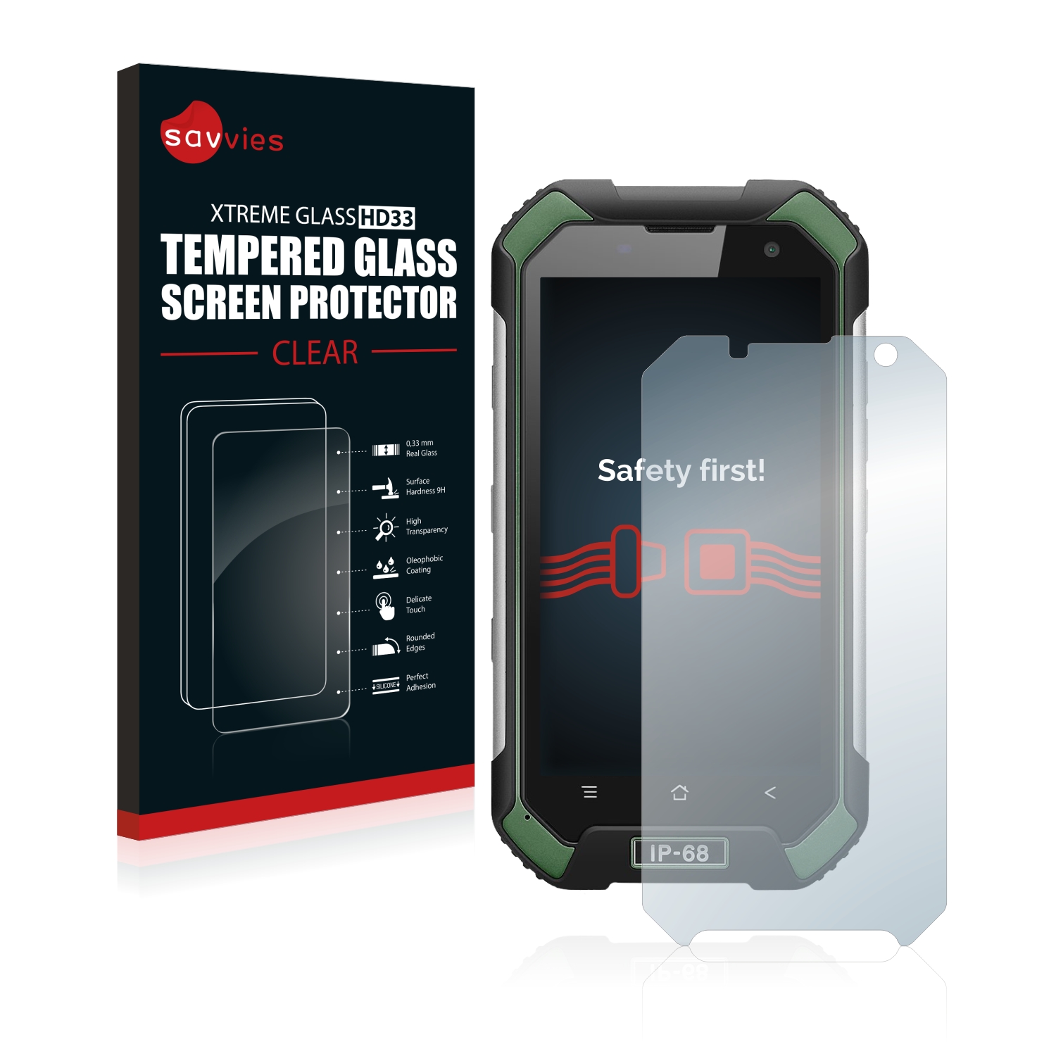Tvrzené sklo Savvies Xtreme Glass HD33 pro Blackview BV6000s
