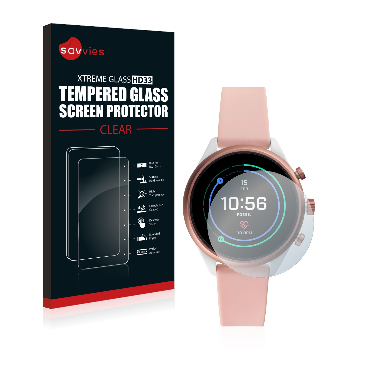 fossil sport screen