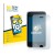 Front side of a product packaging with the brand logo BROTECT. Next to it is the device Apple iPhone 3GS shown with the corres