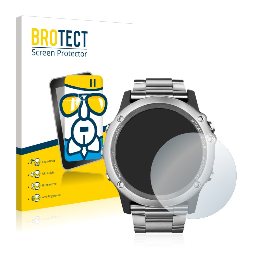 BROTECT AirGlass Protector pantalla de cristal vidrio para Garmin