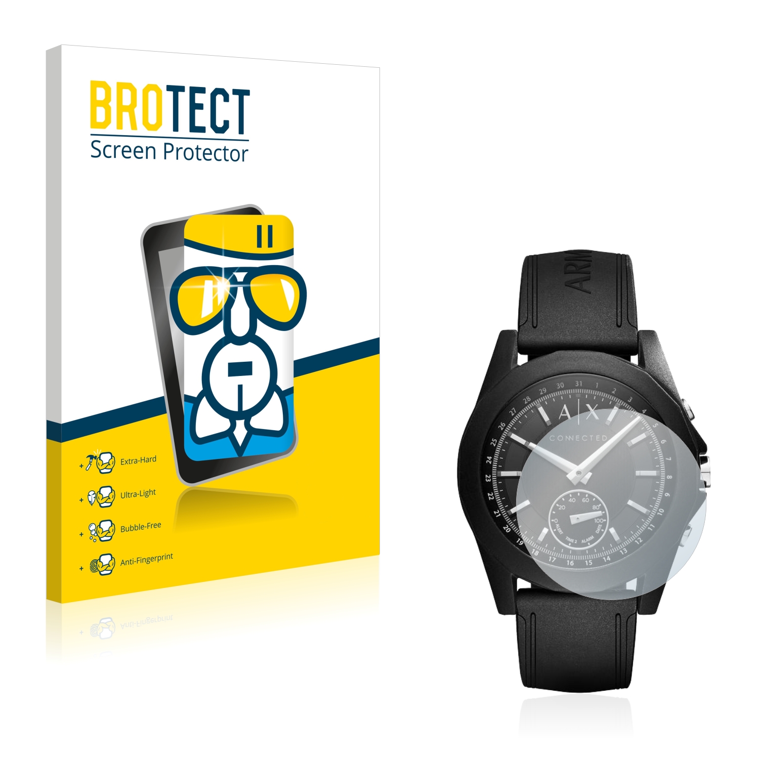 ARMANI Protection Ecran pour Emporio Armani Connected Exchange Smartwatch AXT1001 Mat 