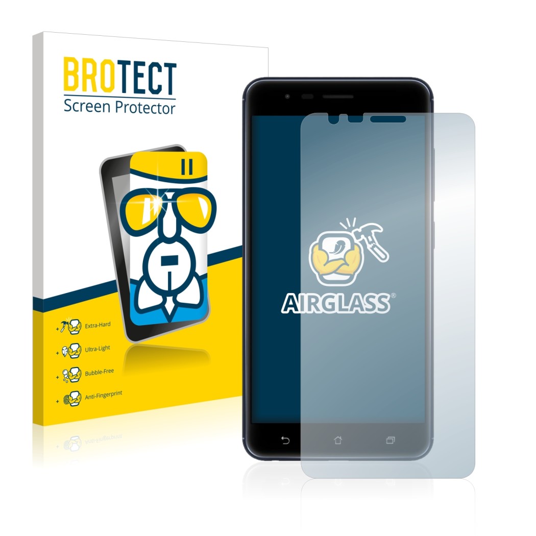 Brotect Airglass Glass Screen Protector For Asus Zenfone Zoom S Ze553kl Protectionfilms24 Com