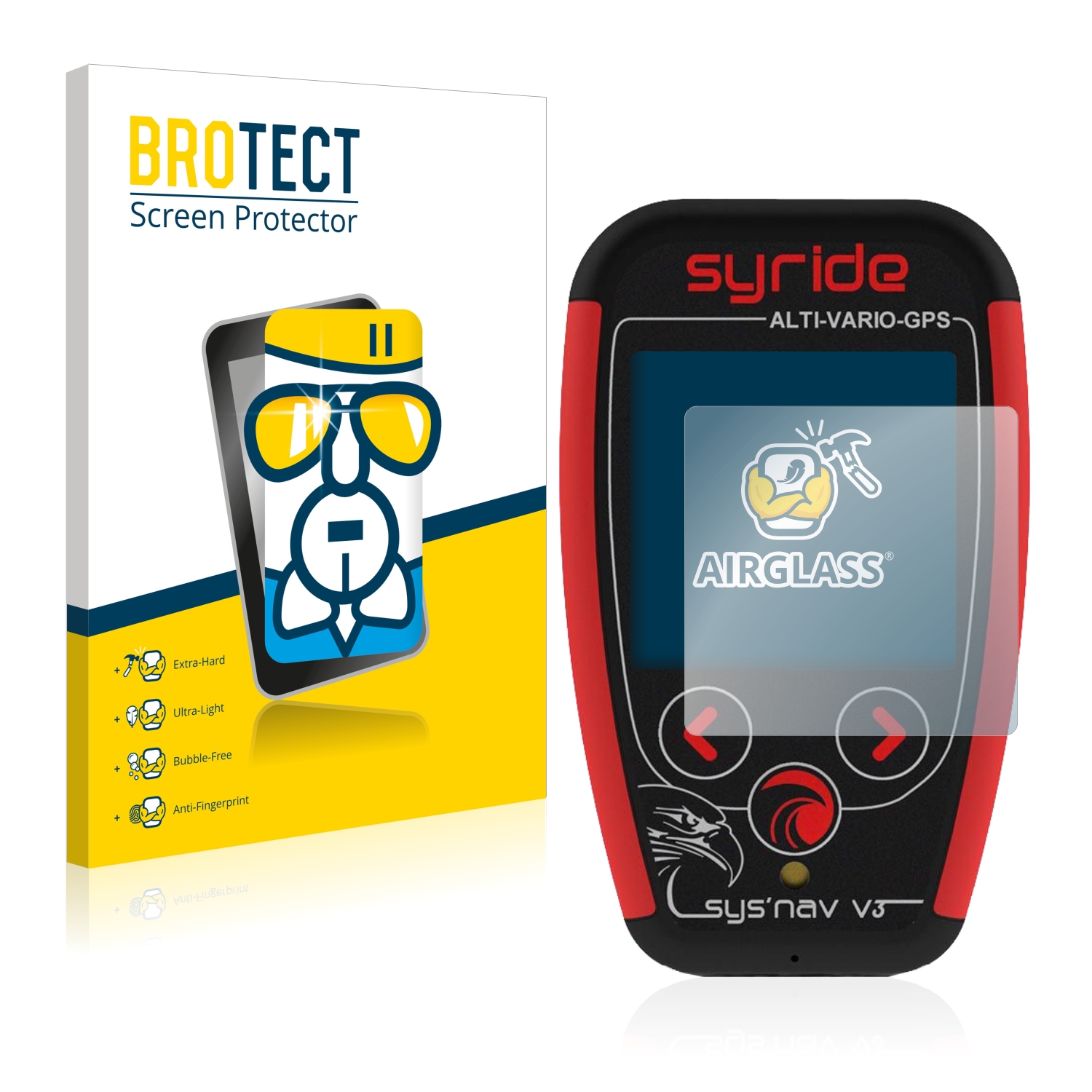 AirGlass Protector Pantalla Cristal para Nikon 1 V3