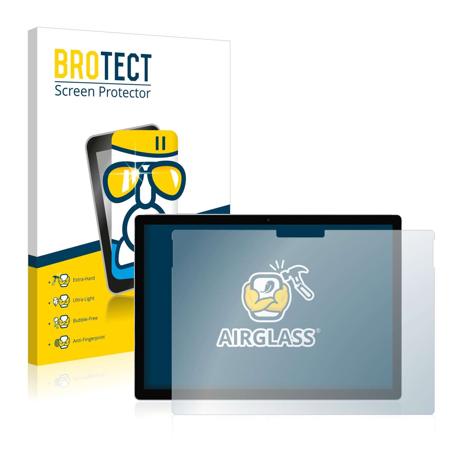BROTECT AirGlass čirá skleněná fólie pro Microsoft Surface Book 2 13.5