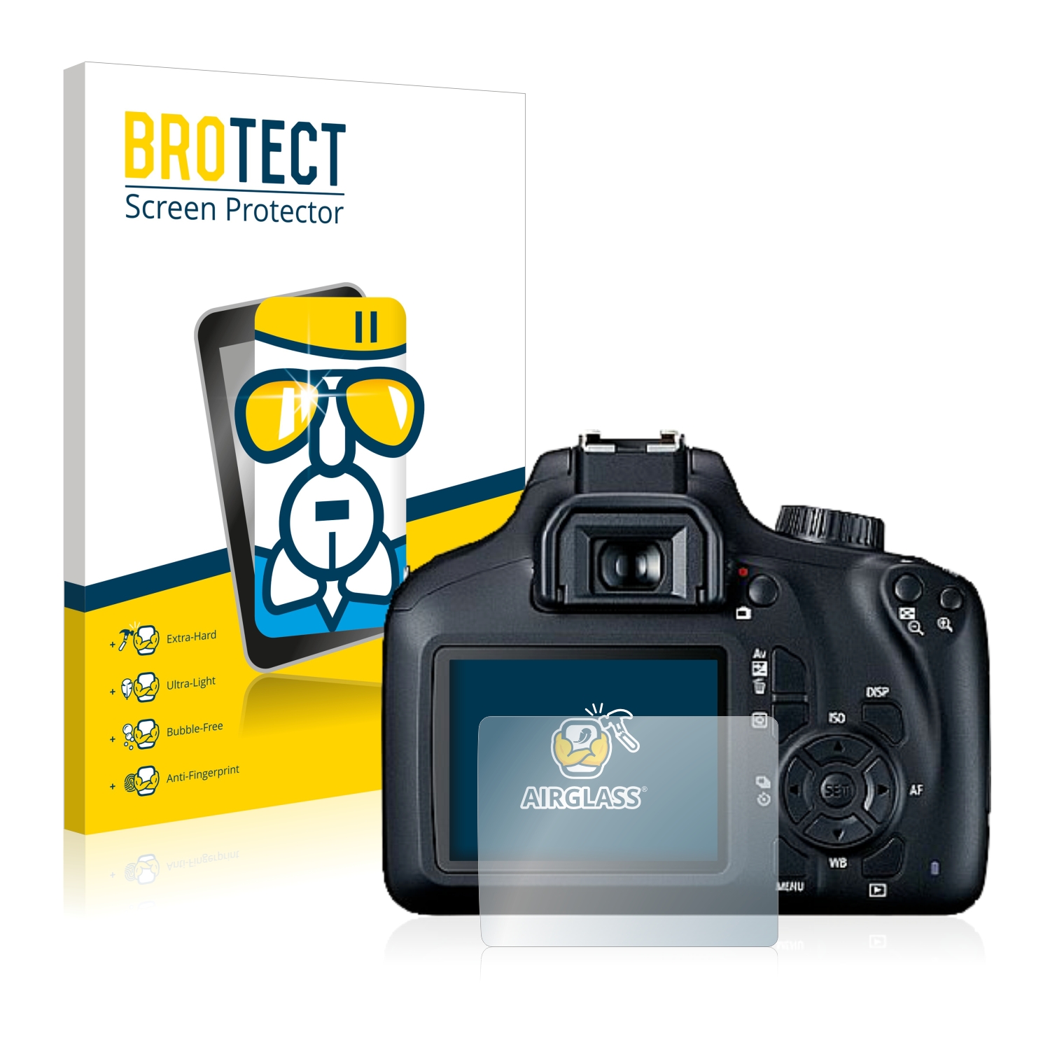 Protector Pantalla Canon EOS 1D Mark IV Película Vidrio Ultra-Claro