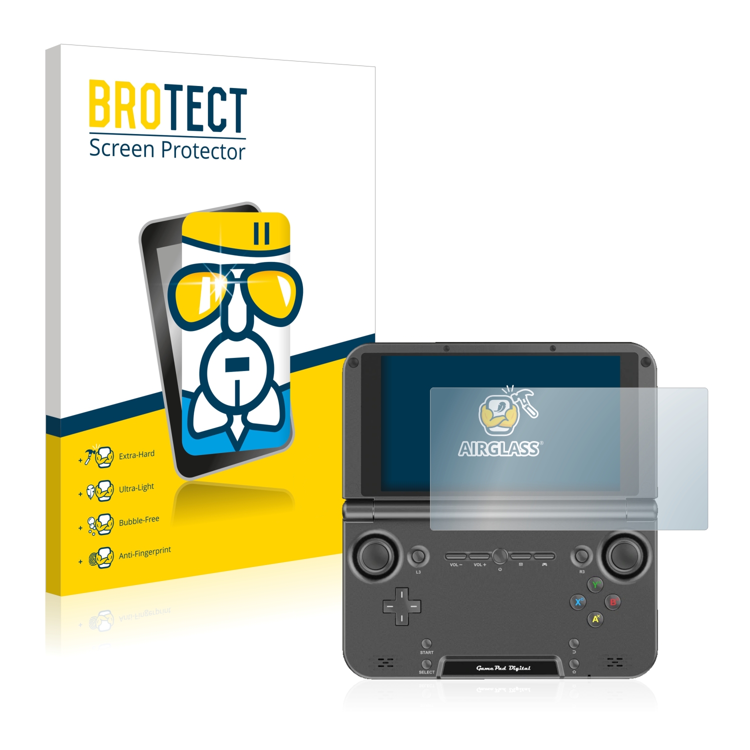 Protecteur Vitre 9H AirGlass BROTECT Protection Ecran Verre Compatible avec Nikon 1 J5