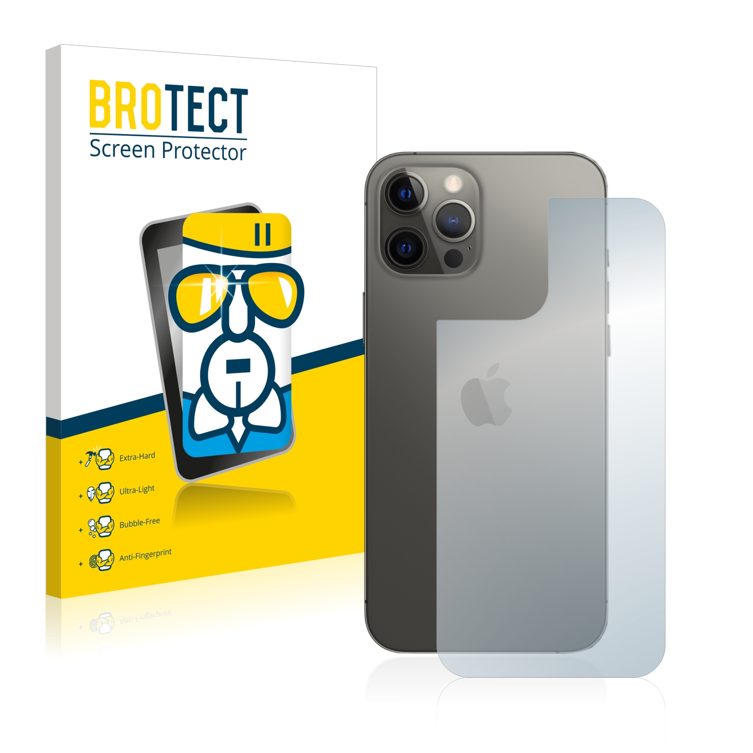 Schutz Glas Panzer Folie für Apple iPhone 11 12 13 14 15 16 Pro Max - Zdjęcie 10 z 14