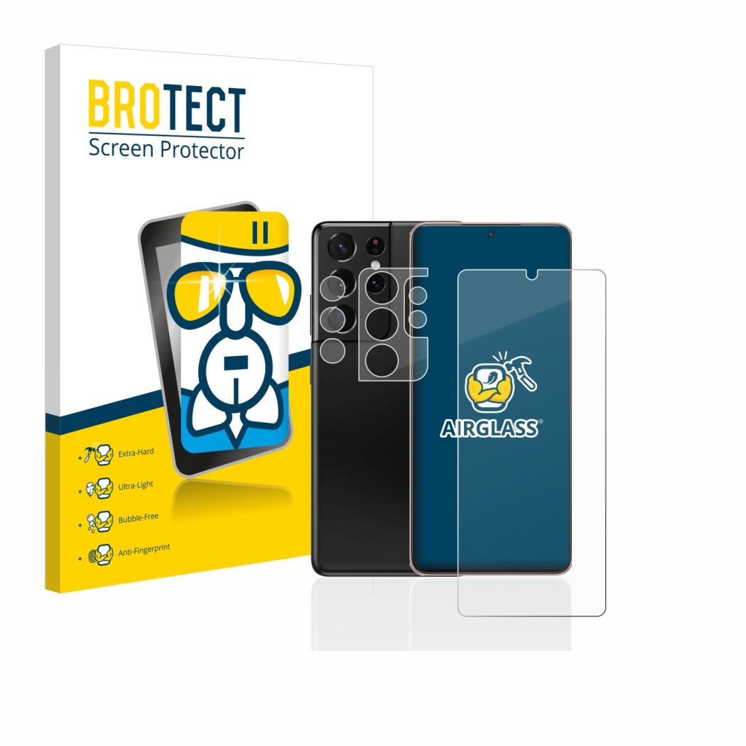 Protecteur d'écran pour Samsung Galaxy S21 Ultra (G998B) - Verre de  protection