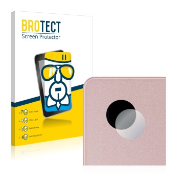 Vorderseite einer Produktverpackung mit dem Markenlogo BROTECT. Daneben ist das Gerät Samsung Galaxy Tab A8 LTE (NUR Kamerasch