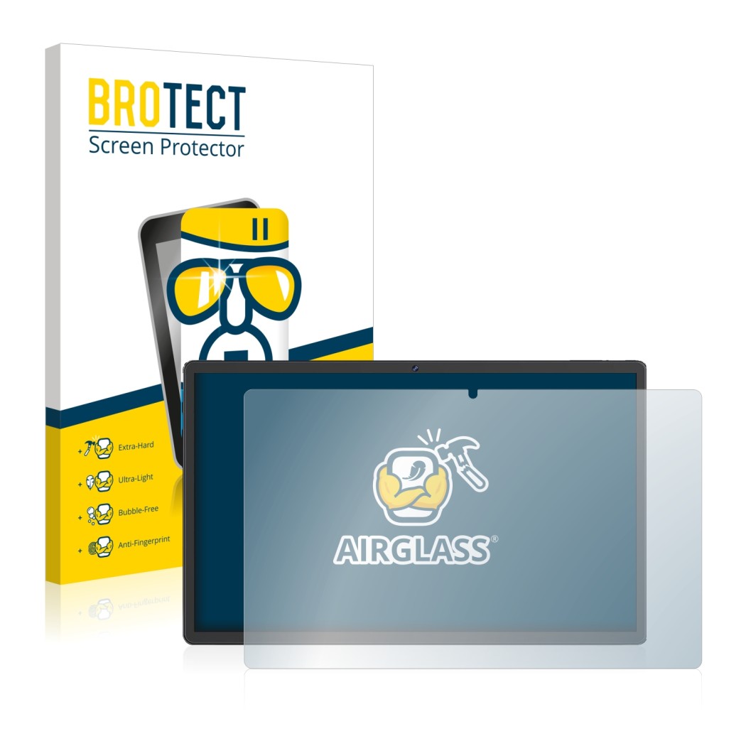 BROTECT AirGlass Pellicola in vetro per Sebbe Facetel Tablet Q10