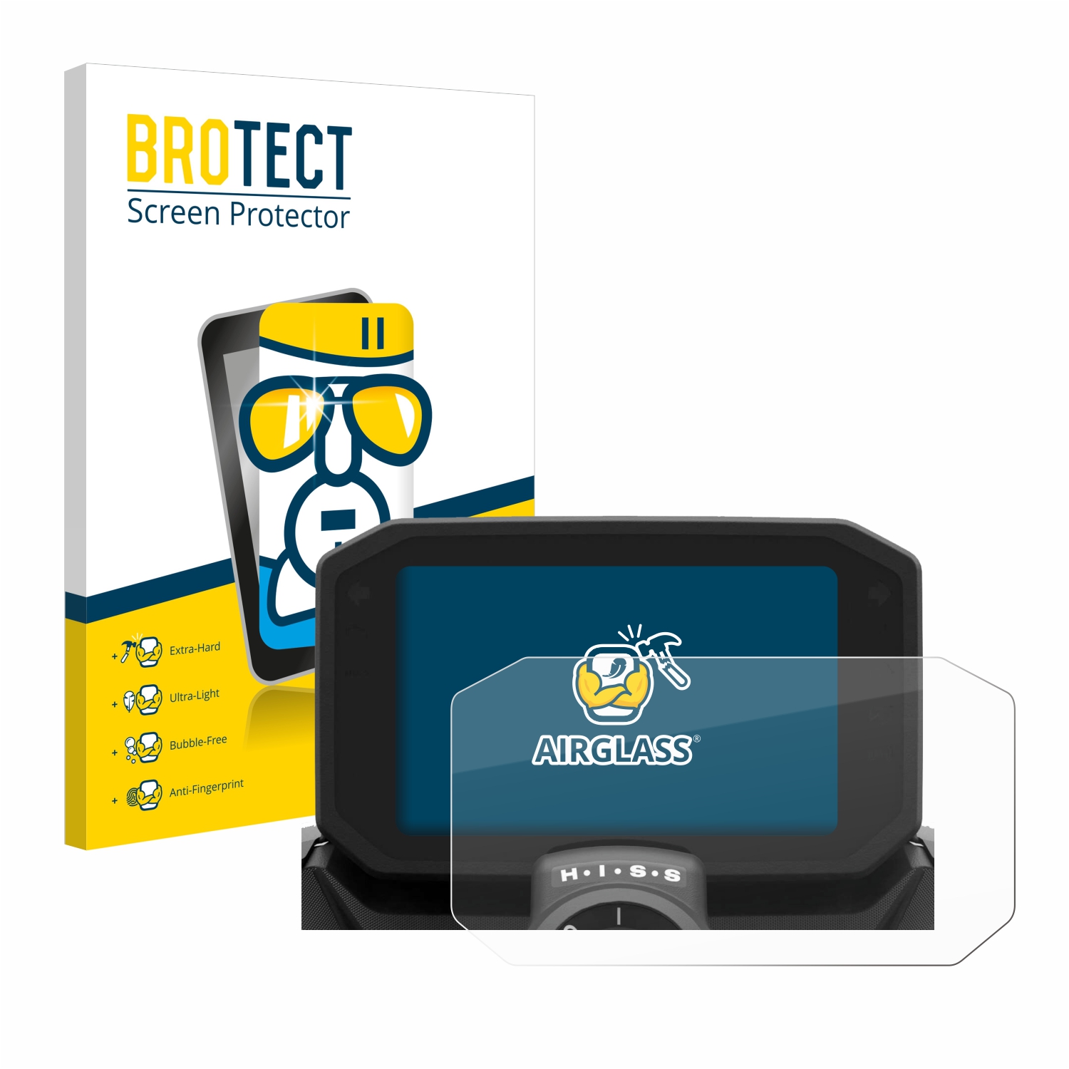 Brotect Pellicola Opaca Per HP EliteBook X360 1030 G3: Antiriflesso, Anti-impronta E Anti-graffio. Made In Germany. - 2