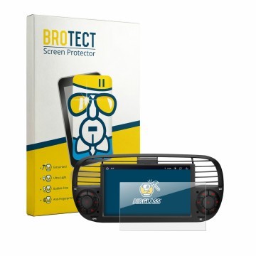 Face avant d’un emballage produit avec le logo de la marque BROTECT. À côté, l’appareil Xtrons IA7250FLBS est représenté avec 