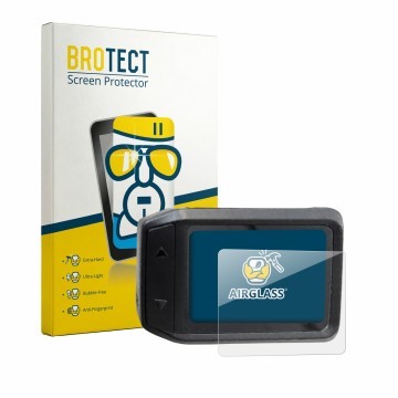 Vorderseite einer Produktverpackung mit dem Markenlogo BROTECT. Daneben ist das Gerät Decathlon Rockrider Ergo 900 mit dem zug