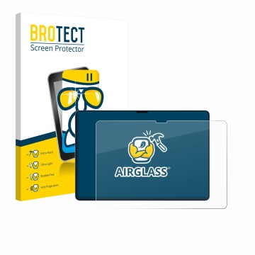 Face avant d’un emballage produit avec le logo de la marque BROTECT. À côté, l’appareil Xiaomi Pad 7 Ultra est représenté avec