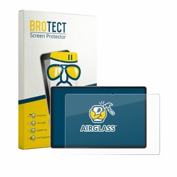 Vorderseite einer Produktverpackung mit dem Markenlogo BROTECT. Daneben ist das Gerät Lenovo Idea Tab Pro Gen 2 13