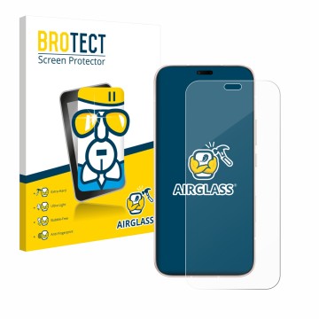 Parte frontal de un envase de producto con el logotipo de la marca BROTECT. Al lado se muestra el dispositivo Honor 600 Lite c