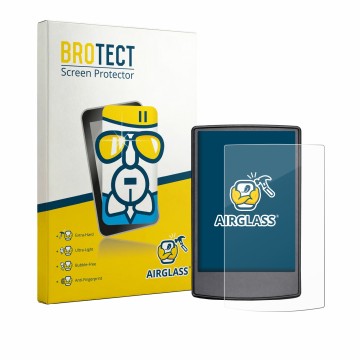 Parte frontale di una confezione del prodotto con il logo del marchio BROTECT. Accanto è raffigurato il dispositivo Engwe L20 