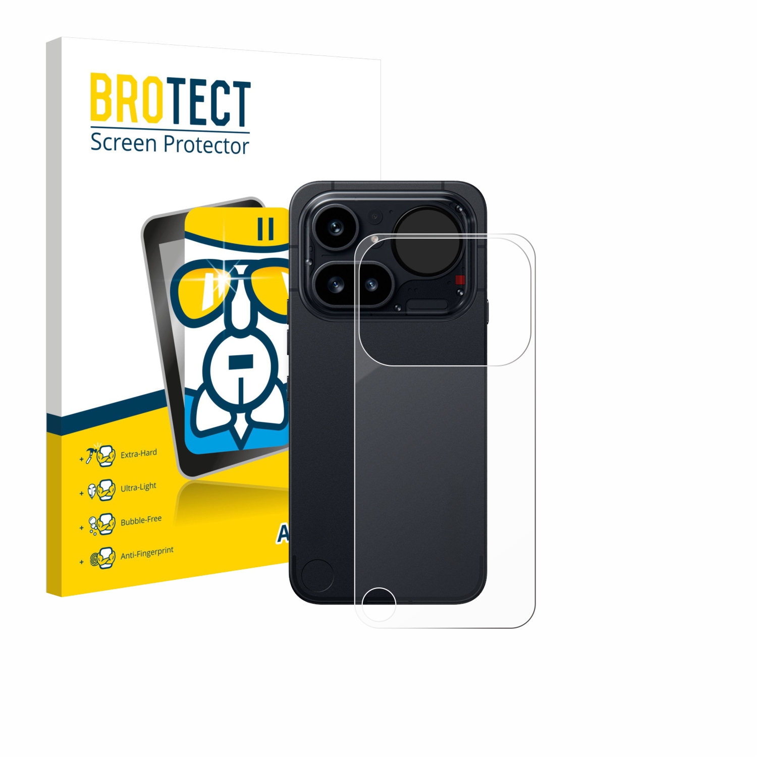 Lemxiee Film voor Nothing Phone 4a Screen Protector [2 2 Stuks] Volledige Dekking Gehard Glas Film Schermbeschermer met Camera Lens Beschermer