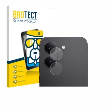 Vorderseite einer Produktverpackung mit dem Markenlogo BROTECT. Daneben ist das Gerät Xiaomi Poco X8 Pro (NUR Kameraschutz) mi