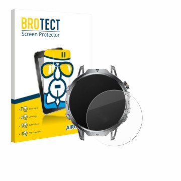 Parte frontal de un envase de producto con el logotipo de la marca BROTECT. Al lado se muestra el dispositivo Dremac EF13-E 1.