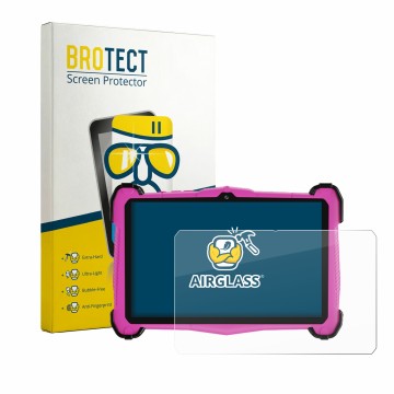 Vorderseite einer Produktverpackung mit dem Markenlogo BROTECT. Daneben ist das Gerät EagleSoar E_764_EEA-P mit dem zugehörige