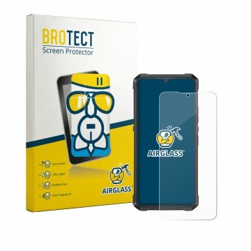 Parte frontale di una confezione del prodotto con il logo del marchio BROTECT. Accanto è raffigurato il dispositivo Cubot King
