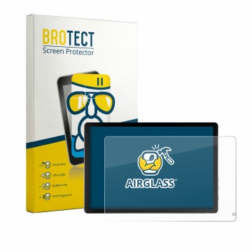 Parte frontale di una confezione del prodotto con il logo del marchio BROTECT. Accanto è raffigurato il dispositivo Muisoo MSO