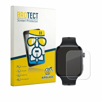 Vorderseite einer Produktverpackung mit dem Markenlogo BROTECT. Daneben ist das Gerät Honor Watch X5i mit dem zugehörigen Disp