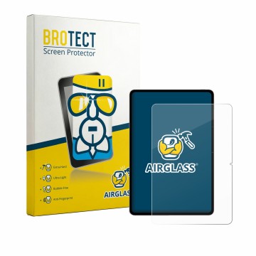 Parte frontale di una confezione del prodotto con il logo del marchio BROTECT. Accanto è raffigurato il dispositivo Vivo Pad 6