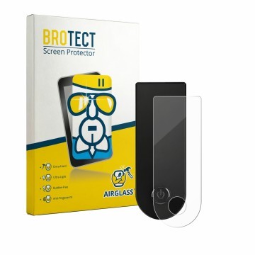 Vorderseite einer Produktverpackung mit dem Markenlogo BROTECT. Daneben ist das Gerät Xiaomi Electric Scooter 6 Lite mit dem z