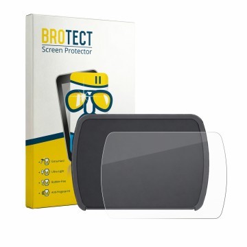 Parte frontale di una confezione del prodotto con il logo del marchio BROTECT. Accanto è raffigurato il dispositivo Motocaddy 