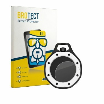 Parte frontal de un envase de producto con el logotipo de la marca BROTECT. Al lado se muestra el dispositivo Audemars Piguet 