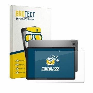 Vorderseite einer Produktverpackung mit dem Markenlogo BROTECT. Daneben ist das Gerät Lenovo Tab K12 ZAGJ0153SE (Display+Kamer