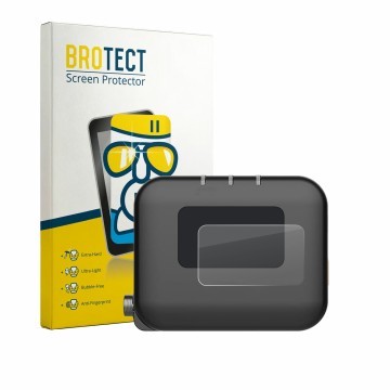 Front side of a product packaging with the brand logo BROTECT. Next to it is the device Deity TC-1 shown with the correspondin