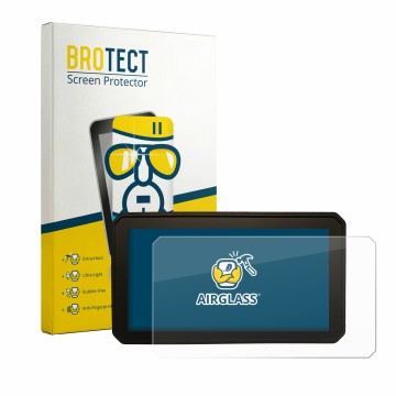 Parte frontale di una confezione del prodotto con il logo del marchio BROTECT. Accanto è raffigurato il dispositivo Interphone