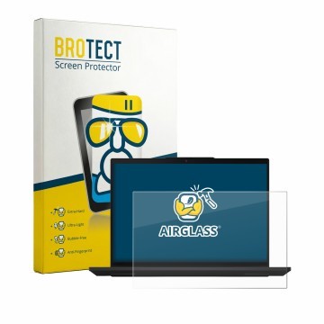 Face avant d’un emballage produit avec le logo de la marque BROTECT. À côté, l’appareil Lenovo ThinkPad L16 Gen 3 est représen