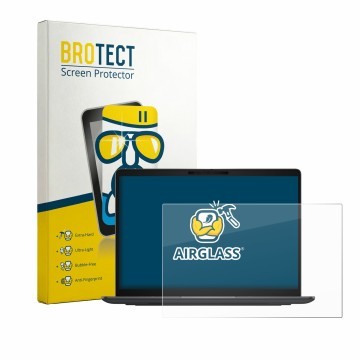 Parte frontale di una confezione del prodotto con il logo del marchio BROTECT. Accanto è raffigurato il dispositivo Dell Pro 7
