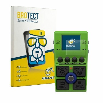 Parte frontale di una confezione del prodotto con il logo del marchio BROTECT. Accanto è raffigurato il dispositivo Zoom MS-90