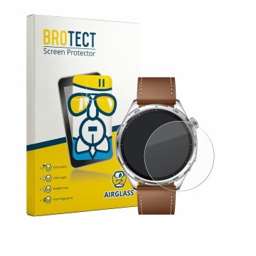 Parte frontale di una confezione del prodotto con il logo del marchio BROTECT. Accanto è raffigurato il dispositivo Honor Watc