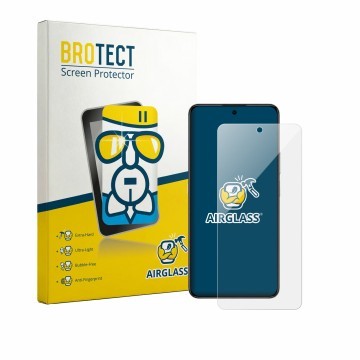 Face avant d’un emballage produit avec le logo de la marque BROTECT. À côté, l’appareil Honor X8d est représenté avec la prote