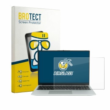 Vorderseite einer Produktverpackung mit dem Markenlogo BROTECT. Daneben ist das Gerät Wortmann Terra Mobile 1610R mit dem zuge