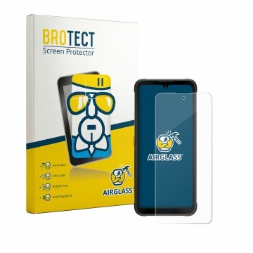 Parte frontale di una confezione del prodotto con il logo del marchio BROTECT. Accanto è raffigurato il dispositivo Fossibot F