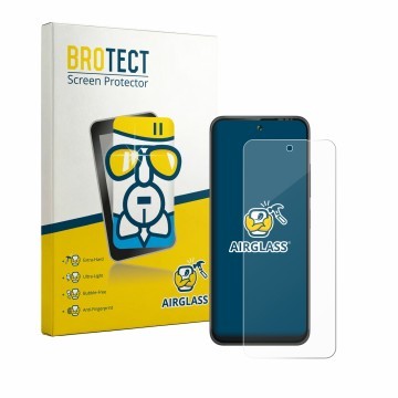 Vorderseite einer Produktverpackung mit dem Markenlogo BROTECT. Daneben ist das Gerät Gigaset GP20 mit dem zugehörigen Display