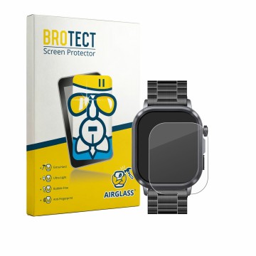 Face avant d’un emballage produit avec le logo de la marque BROTECT. À côté, l’appareil Knauermann Pro 4 2026 (rectangulaire) 