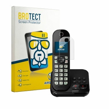 Parte frontale di una confezione del prodotto con il logo del marchio BROTECT. Accanto è raffigurato il dispositivo Panasonic 