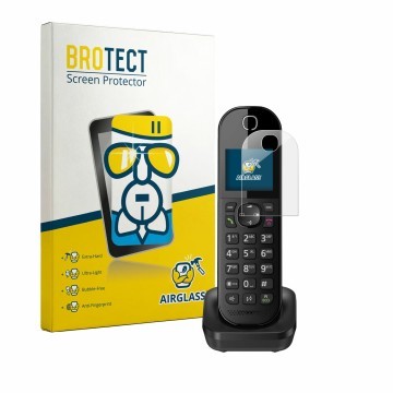 Parte frontale di una confezione del prodotto con il logo del marchio BROTECT. Accanto è raffigurato il dispositivo Panasonic 