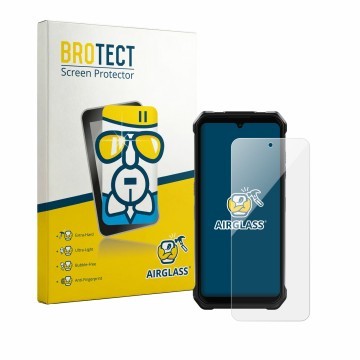Parte frontale di una confezione del prodotto con il logo del marchio BROTECT. Accanto è raffigurato il dispositivo Fossibot F