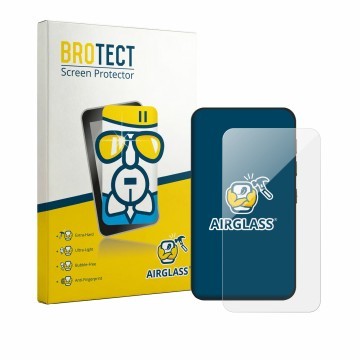 Vorderseite einer Produktverpackung mit dem Markenlogo BROTECT. Daneben ist das Gerät innioasis G3 mit dem zugehörigen Display
